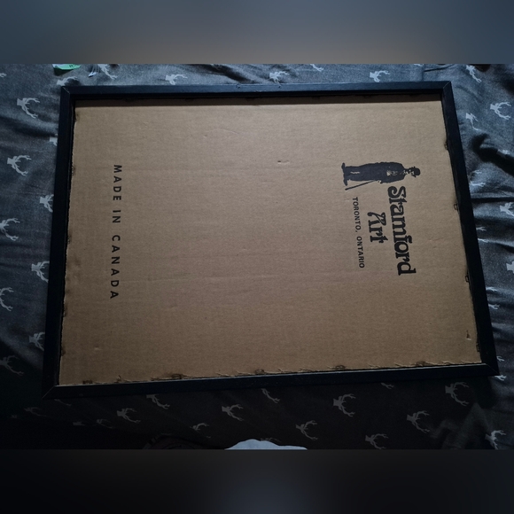 Vintage Framed Rolls Royce Art Mirror - Picture 5 of 5